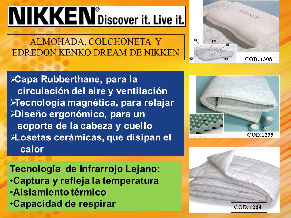 Almohada nikken beneficios hot sale